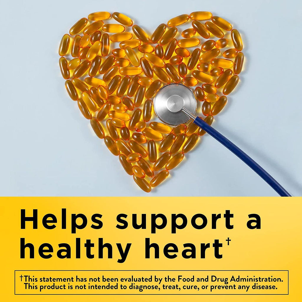 Nature Made Fish Oil Omega 3 Supplements, 1200 mg Softgels, Omega 3 Fish Oil for Healthy Heart Support, 230 Softgels, 115 Day Supply