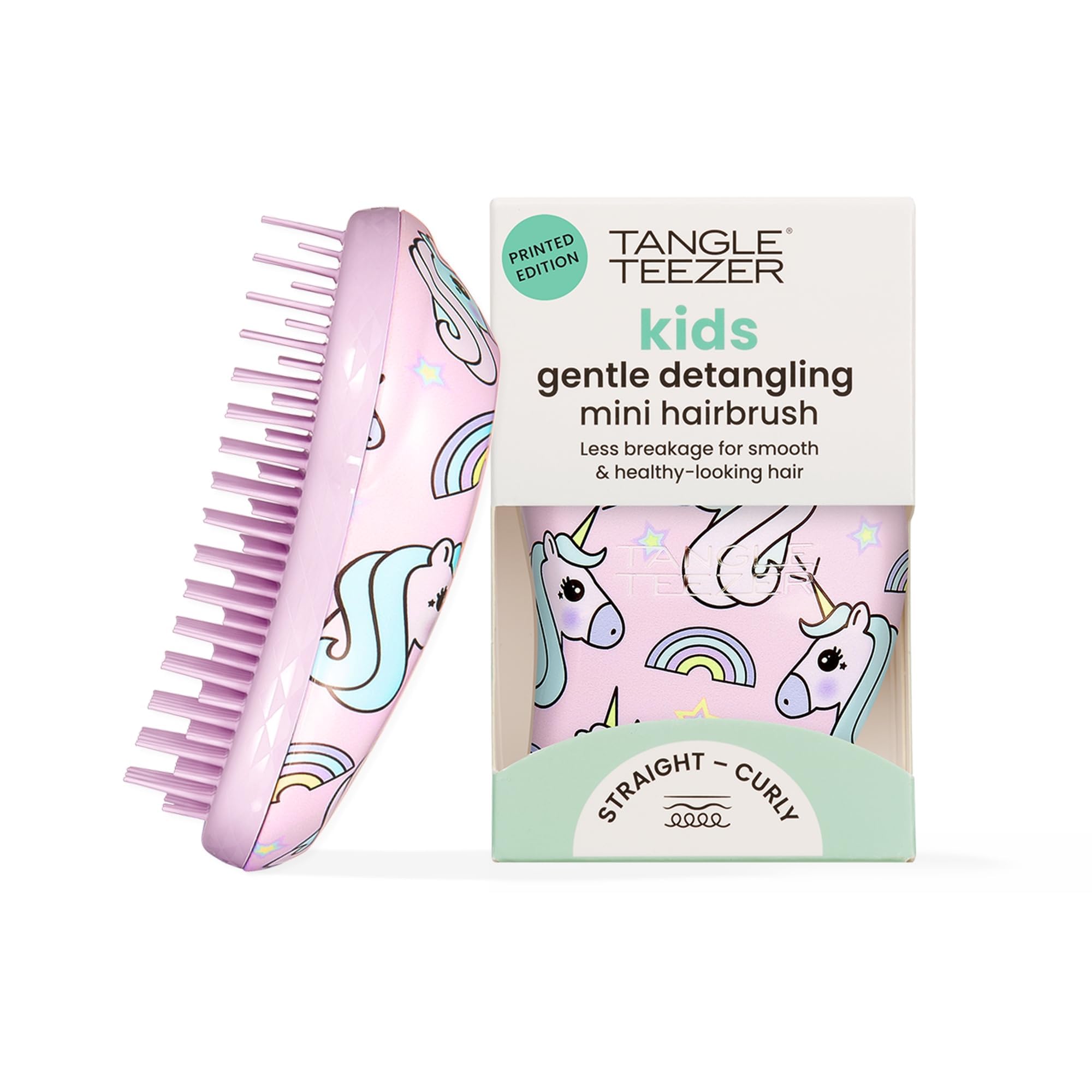 Tangle Teezer Original Detangler Brush, Dry & Wet Hairbrush for All Hair Types, Pink Fizz