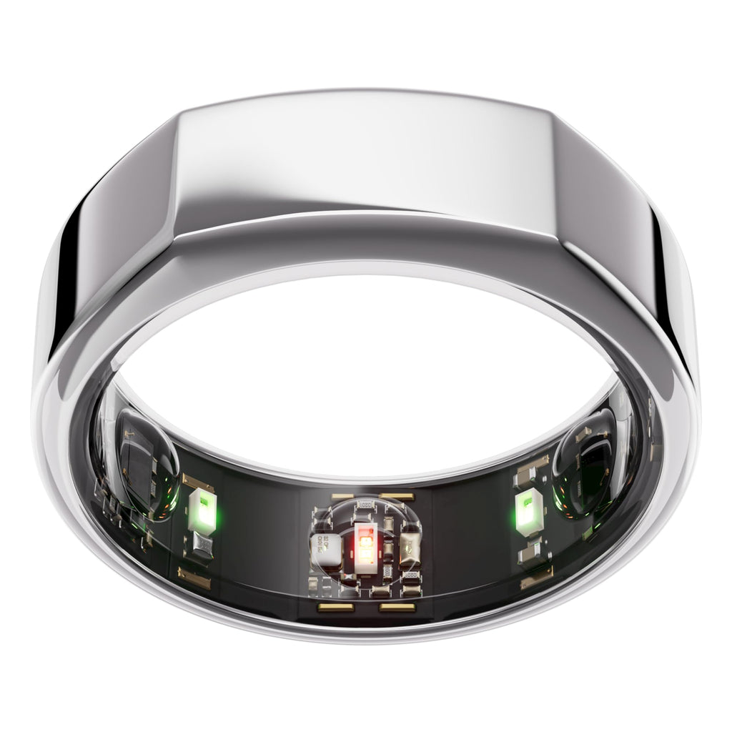 Oura Ring Gen3 Horizon - Black - Size 10 - Smart Ring - Size First with Oura Ring Gen3 Sizing Kit - Sleep Tracking Wearable - Heart Rate - Fitness Tracker - 5-7 Days Battery Life