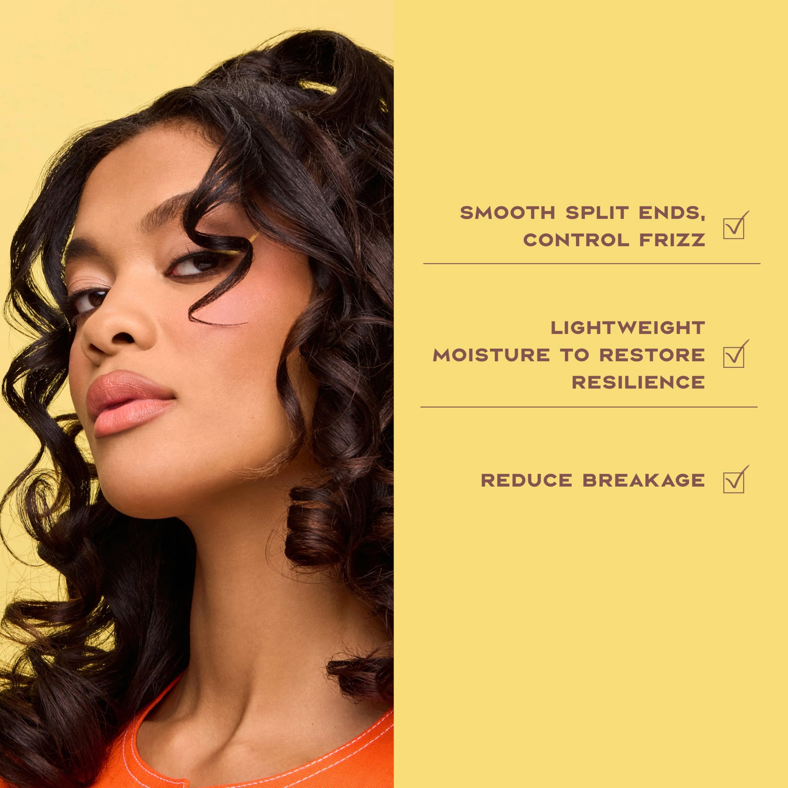 SheaMoisture Jamaican Black Castor Oil Leave In Conditioner 100% Pure Jamaican Black Castor Oil For Damaged Hair to Soften and Detangle Hair 11.5 oz