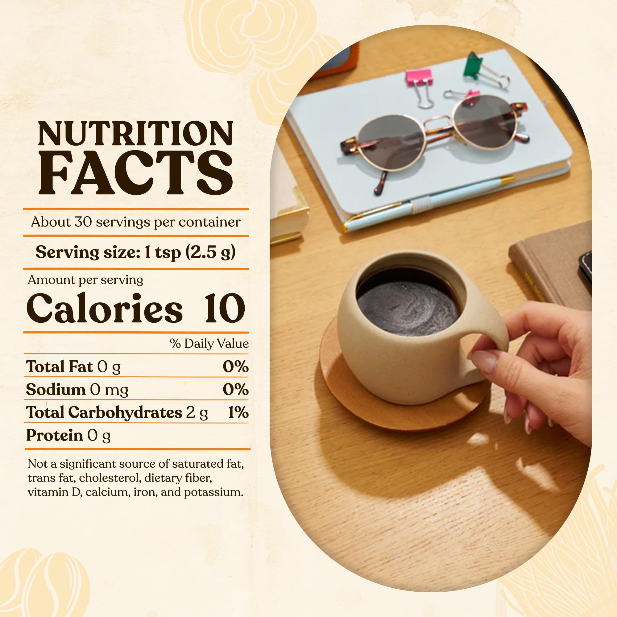 Four Sigmatic Original Mushroom Coffee | High Dose Lion's Mane, Chaga, Turkey Tail, Cordyceps and Reishi | Energy, Focus & Immune Support | 30 Servings