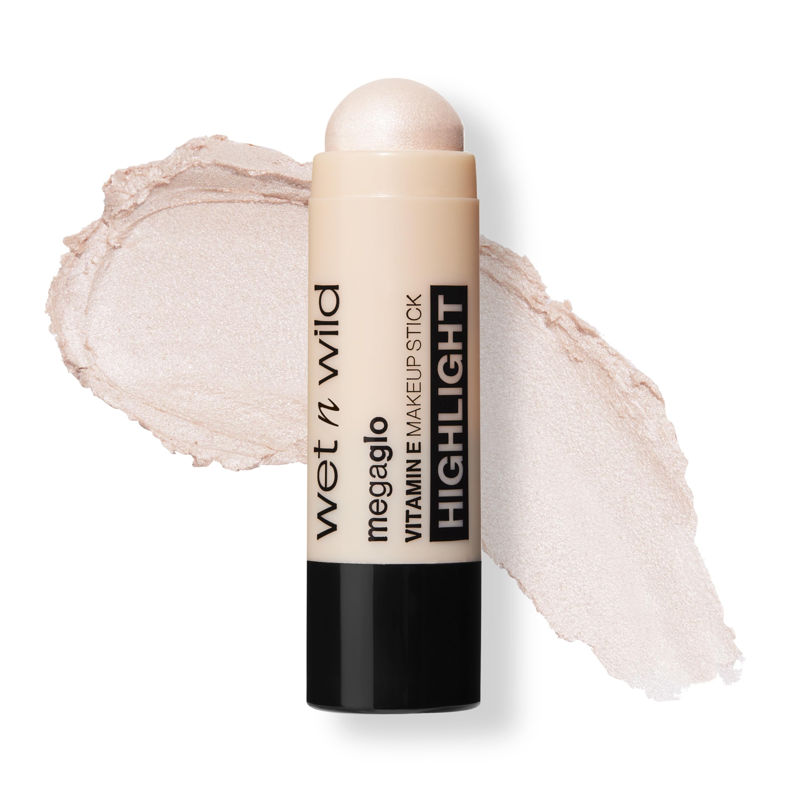 wet n wild MegaGlo Makeup Stick, Buildable Color, Versatile Use, Cruelty-Free & Vegan - When the Nude Strikes