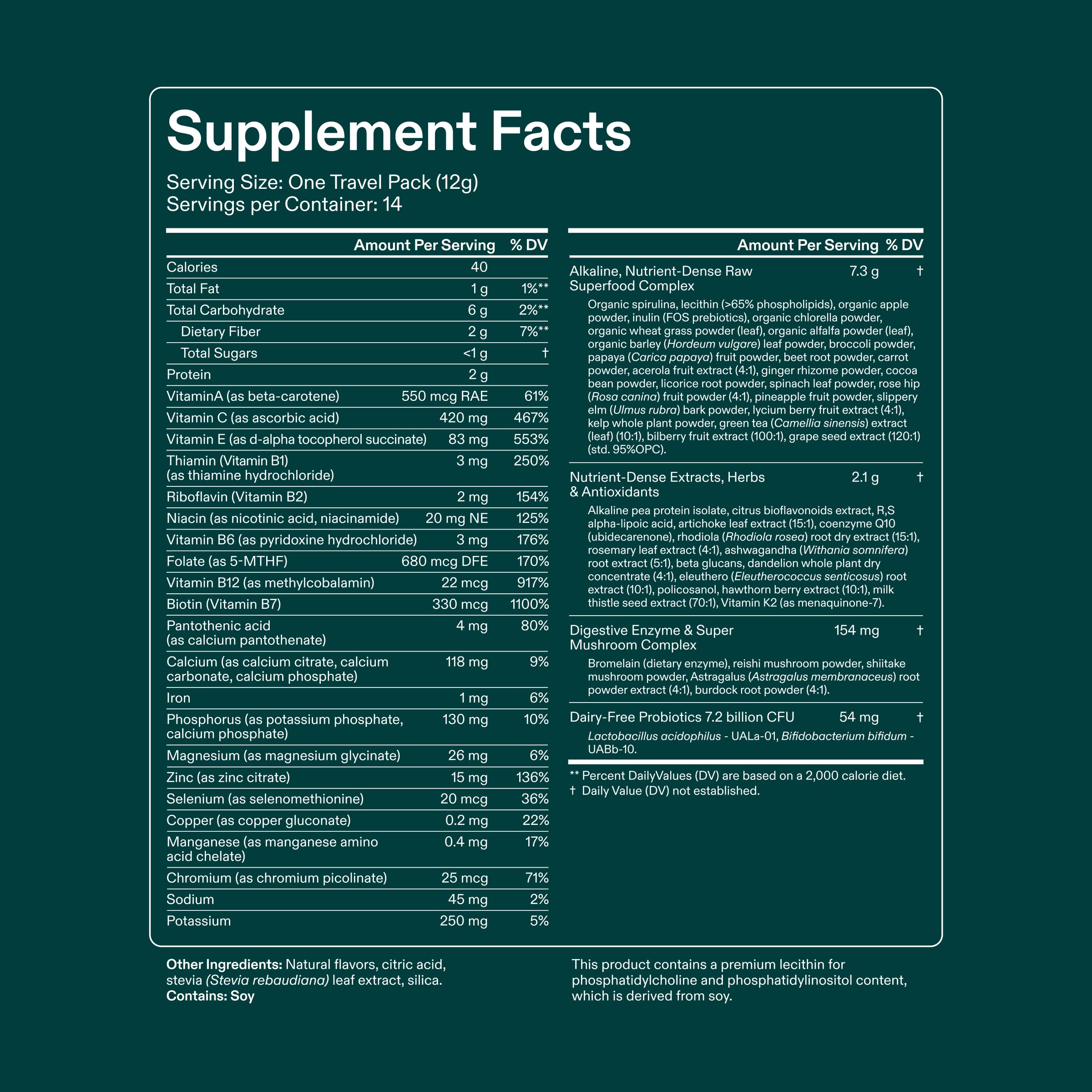 AG1 Multivitamin for Men & Women, Greens Powder Supplement, Probiotic, Gluten Free, Vegan, Keto | 75 Vitamins | Improve Gut Health | (Athletic Greens) Travel Packs 30ct, No Shaker, Classic Formula