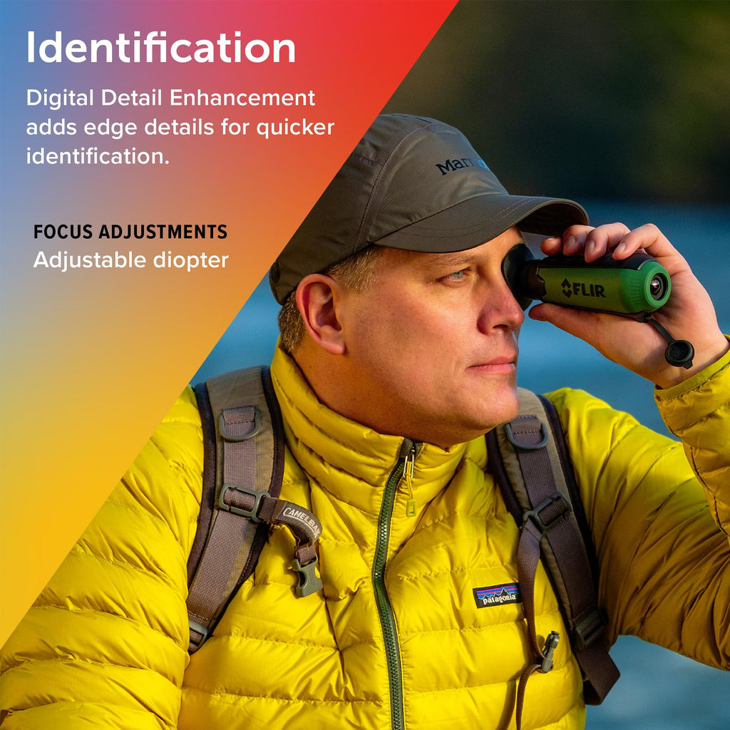 FLIR Scout TK - Compact Thermal Imaging Monocular for Wildlife Viewing, Hunting & Outdoor