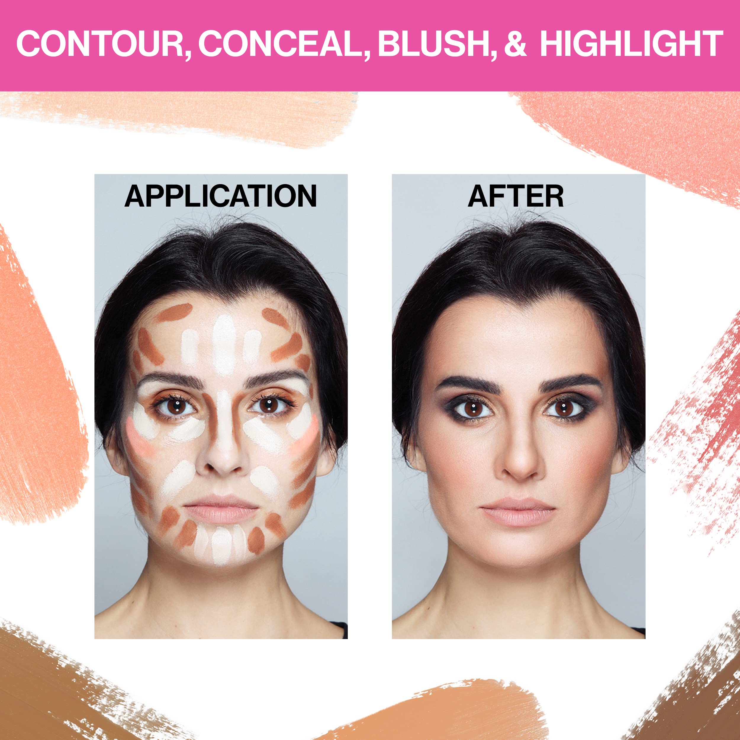 wet n wild MegaGlo Makeup Stick, Buildable Color, Versatile Use, Cruelty-Free & Vegan - When the Nude Strikes