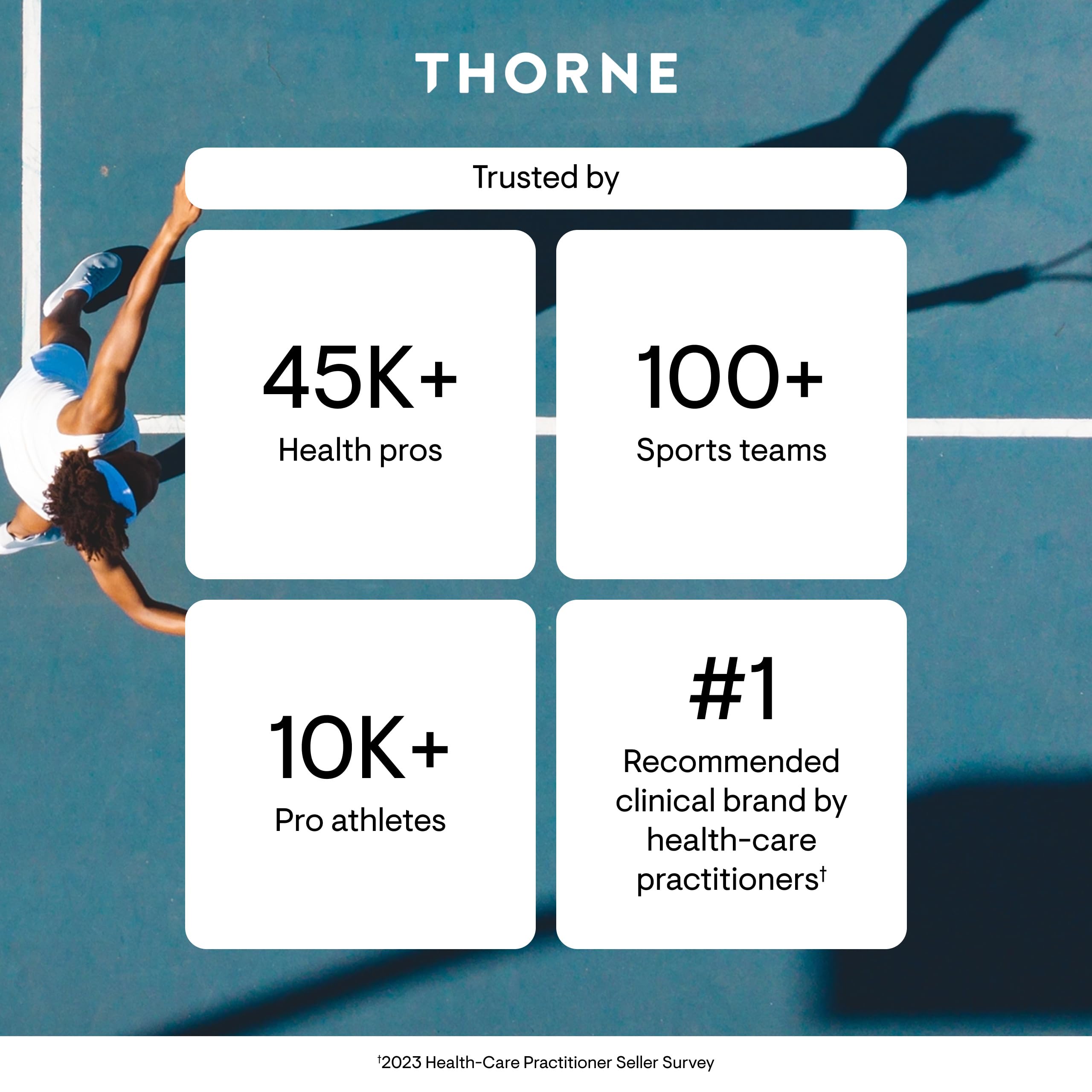 THORNE Creatine - Micronized Creatine Monohydrate Powder - Support for Muscles & Cognitive Function* - for Women & Men - Unflavored - NSF Certified for Sport - 5 g per Serving - 90 Servings