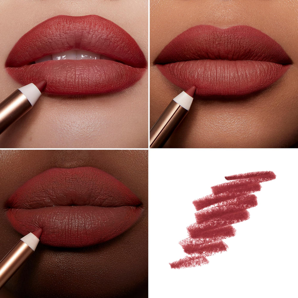 Charlotte Tilbury Lip Cheat Lip Liner Pencil - Gives Lips a Fuller-Looking, Defined Pout - Enriched with Jojoba Oil & Hyaluronic Acid - Waterproof, Smudge-Proof & Transfer-Proof