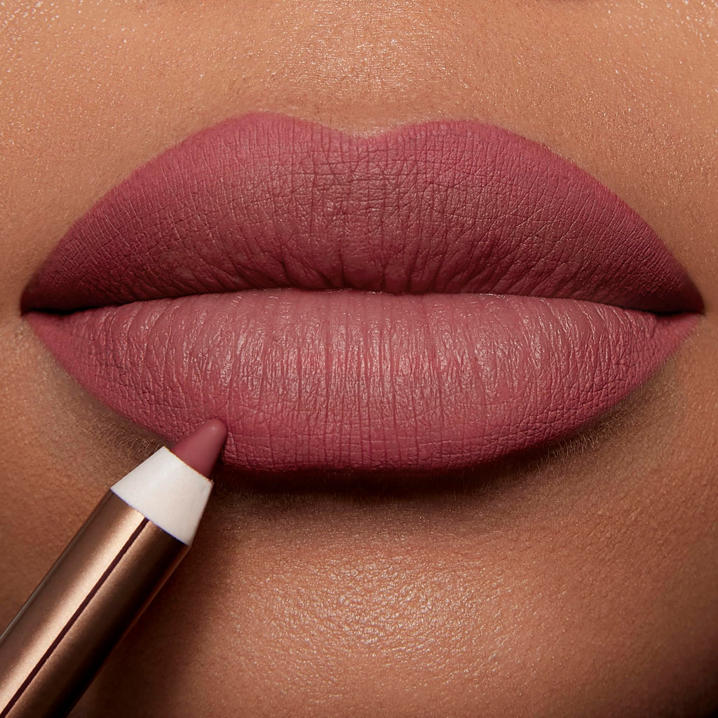 Charlotte Tilbury Lip Cheat Lip Liner Pencil - Gives Lips a Fuller-Looking, Defined Pout - Enriched with Jojoba Oil & Hyaluronic Acid - Waterproof, Smudge-Proof & Transfer-Proof