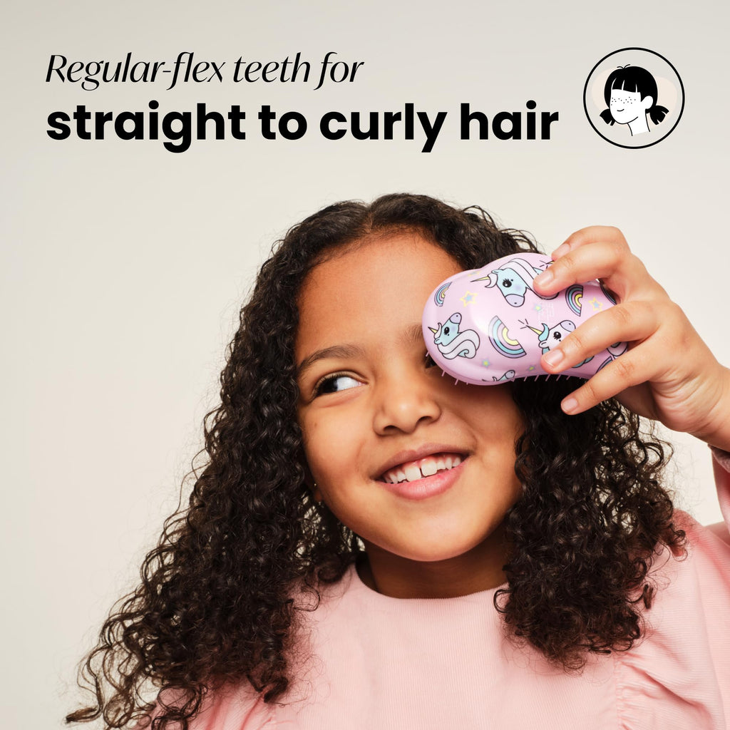 Tangle Teezer Original Detangler Brush, Dry & Wet Hairbrush for All Hair Types, Pink Fizz