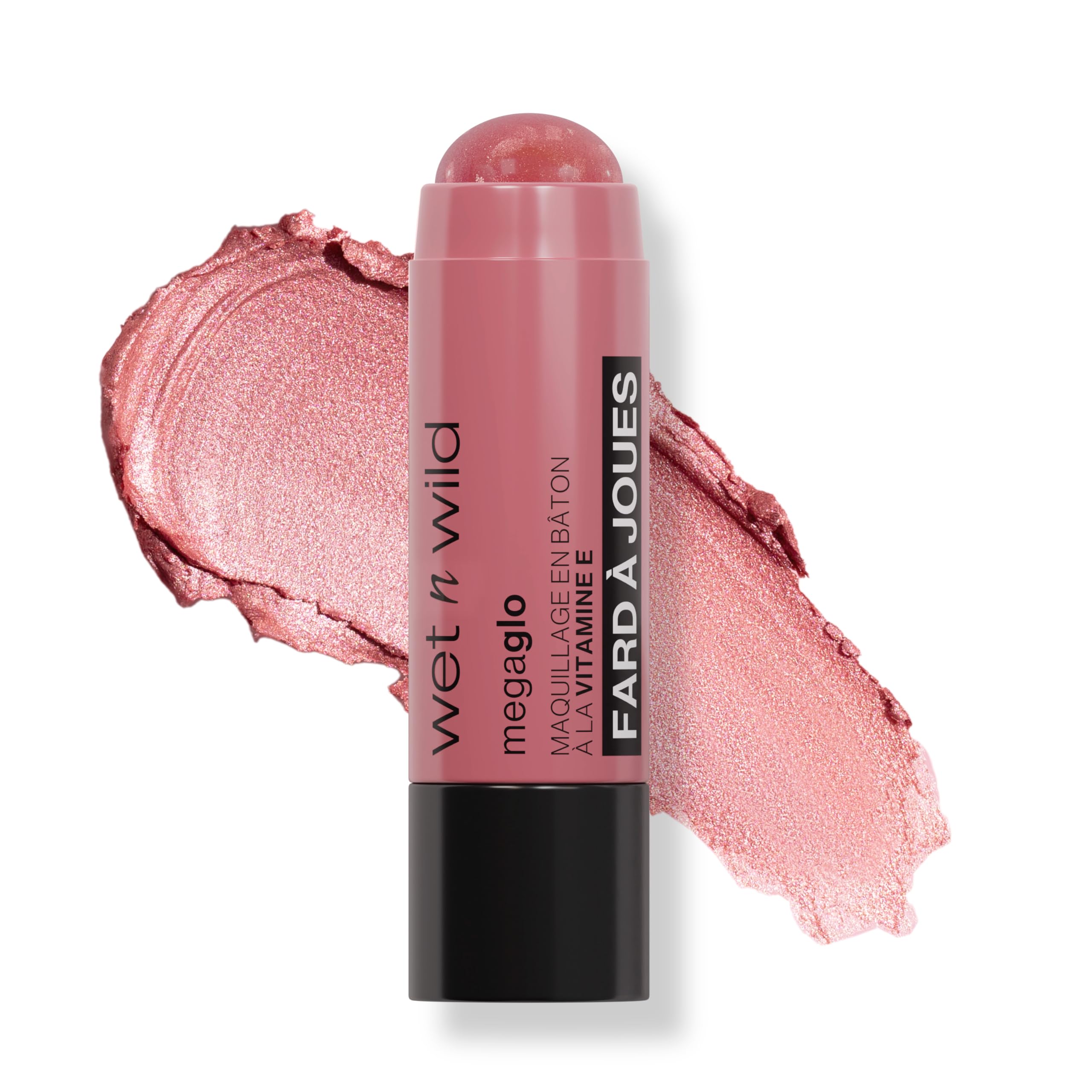 wet n wild MegaGlo Makeup Stick, Buildable Color, Versatile Use, Cruelty-Free & Vegan - When the Nude Strikes