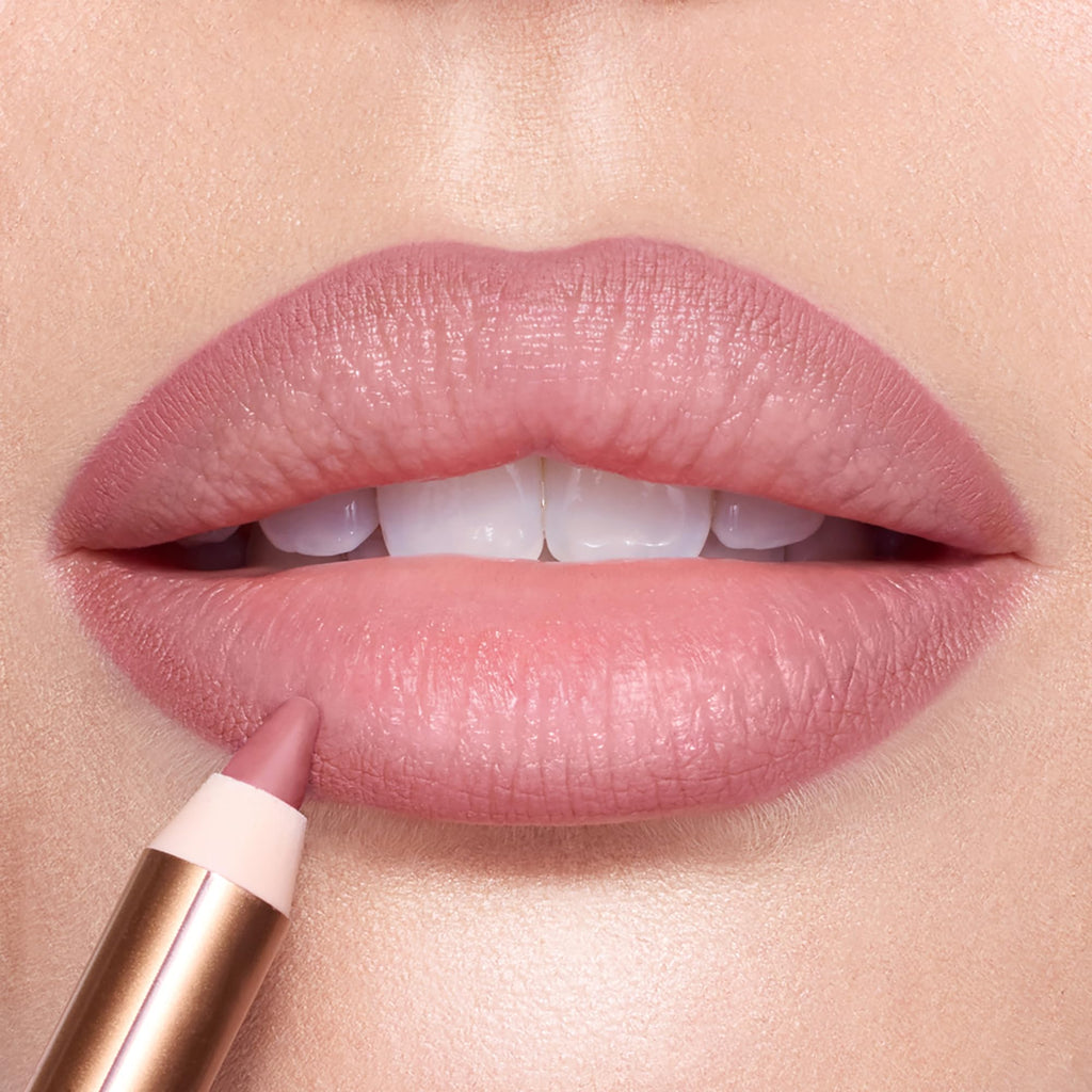 Charlotte Tilbury Lip Cheat Lip Liner Pencil - Gives Lips a Fuller-Looking, Defined Pout - Enriched with Jojoba Oil & Hyaluronic Acid - Waterproof, Smudge-Proof & Transfer-Proof
