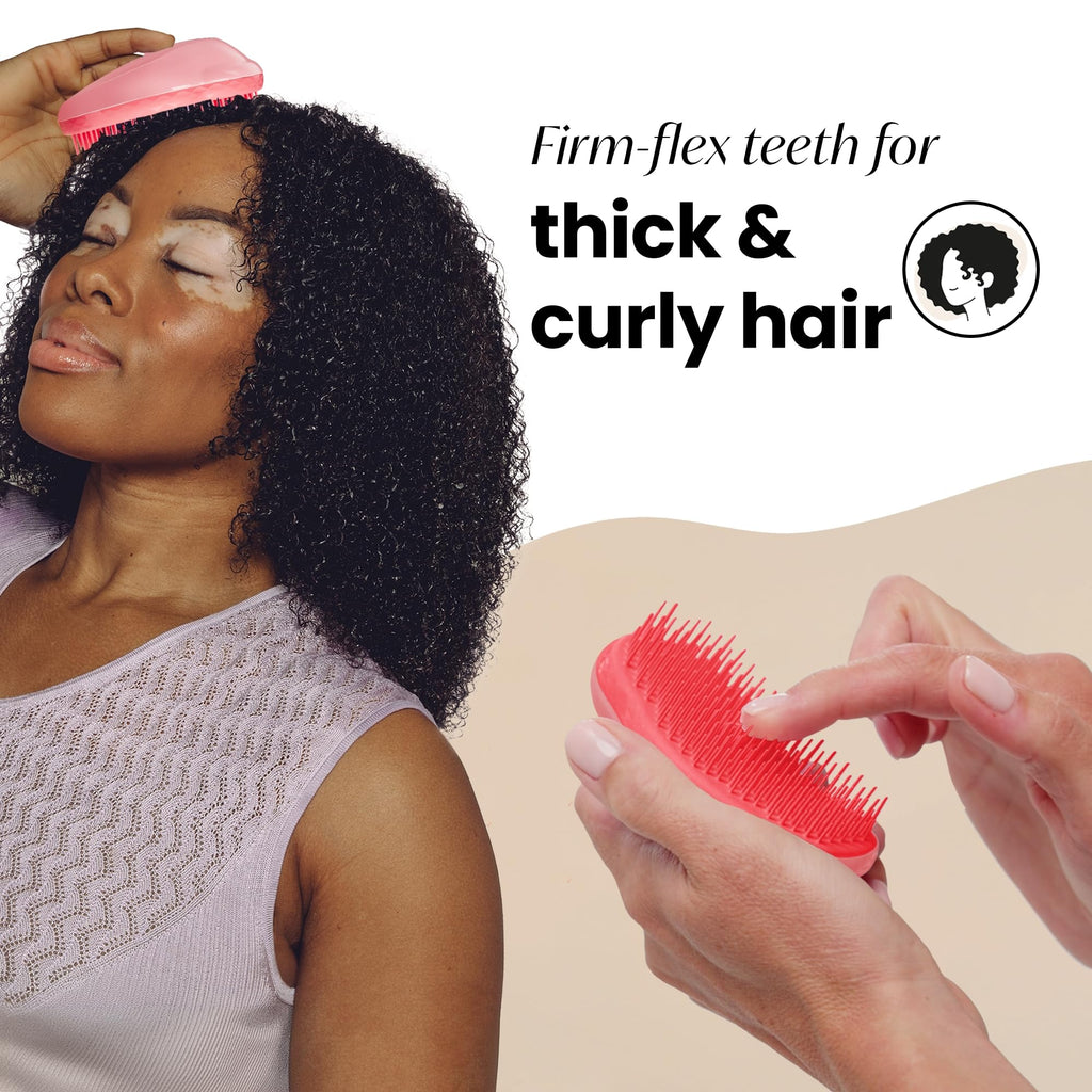 Tangle Teezer Original Detangler Brush, Dry & Wet Hairbrush for All Hair Types, Pink Fizz