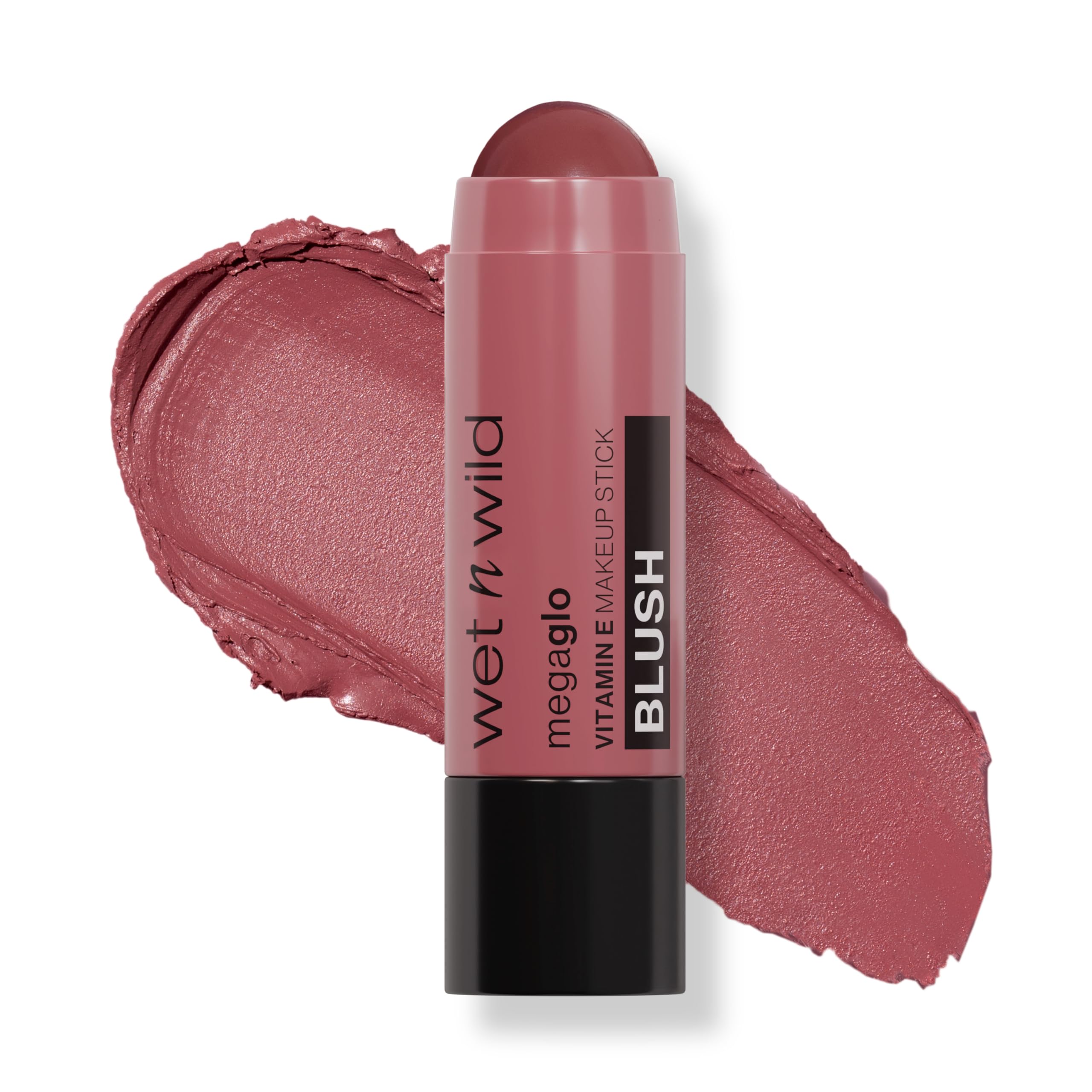 wet n wild MegaGlo Makeup Stick, Buildable Color, Versatile Use, Cruelty-Free & Vegan - When the Nude Strikes