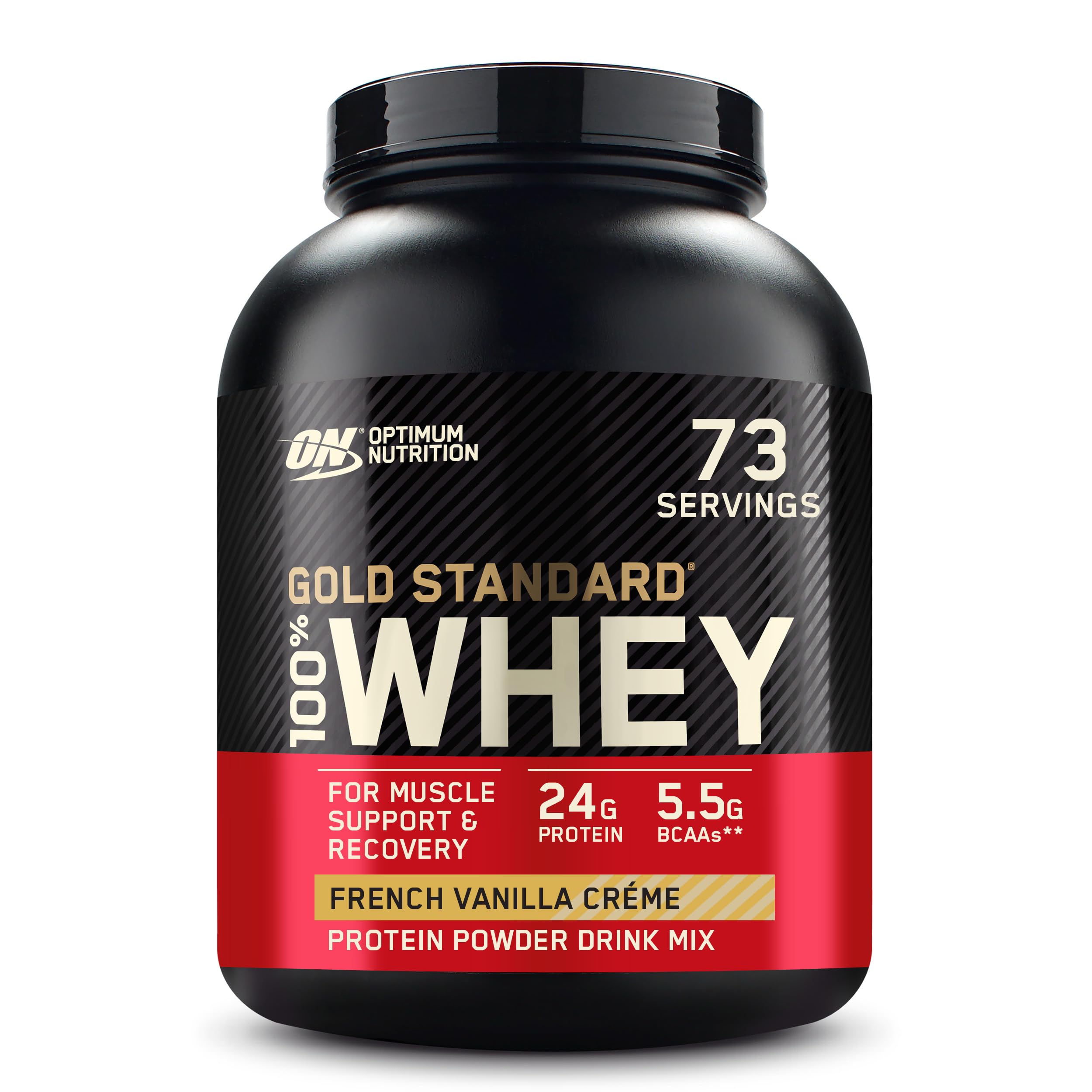 Optimum Nutrition Gold Standard 100% Whey Protein Powder, Double Rich Chocolate, 5 Pound (Packaging May Vary)