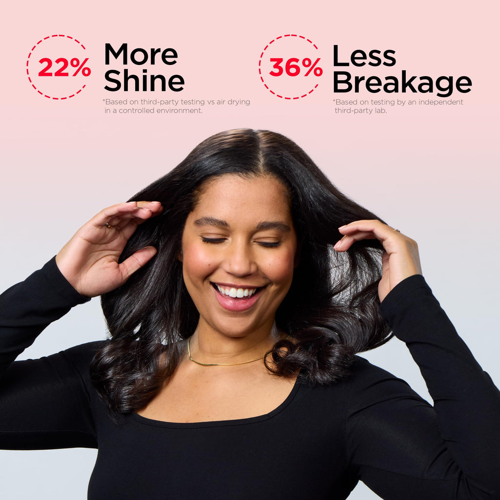 REVLON One Step Volumizer Plus Hair Dryer and Styler | More Volume, Less Damage, and More Styling Control for Easy and Fast Salon-Style Blowouts, Plus Travel Friendly (Black)