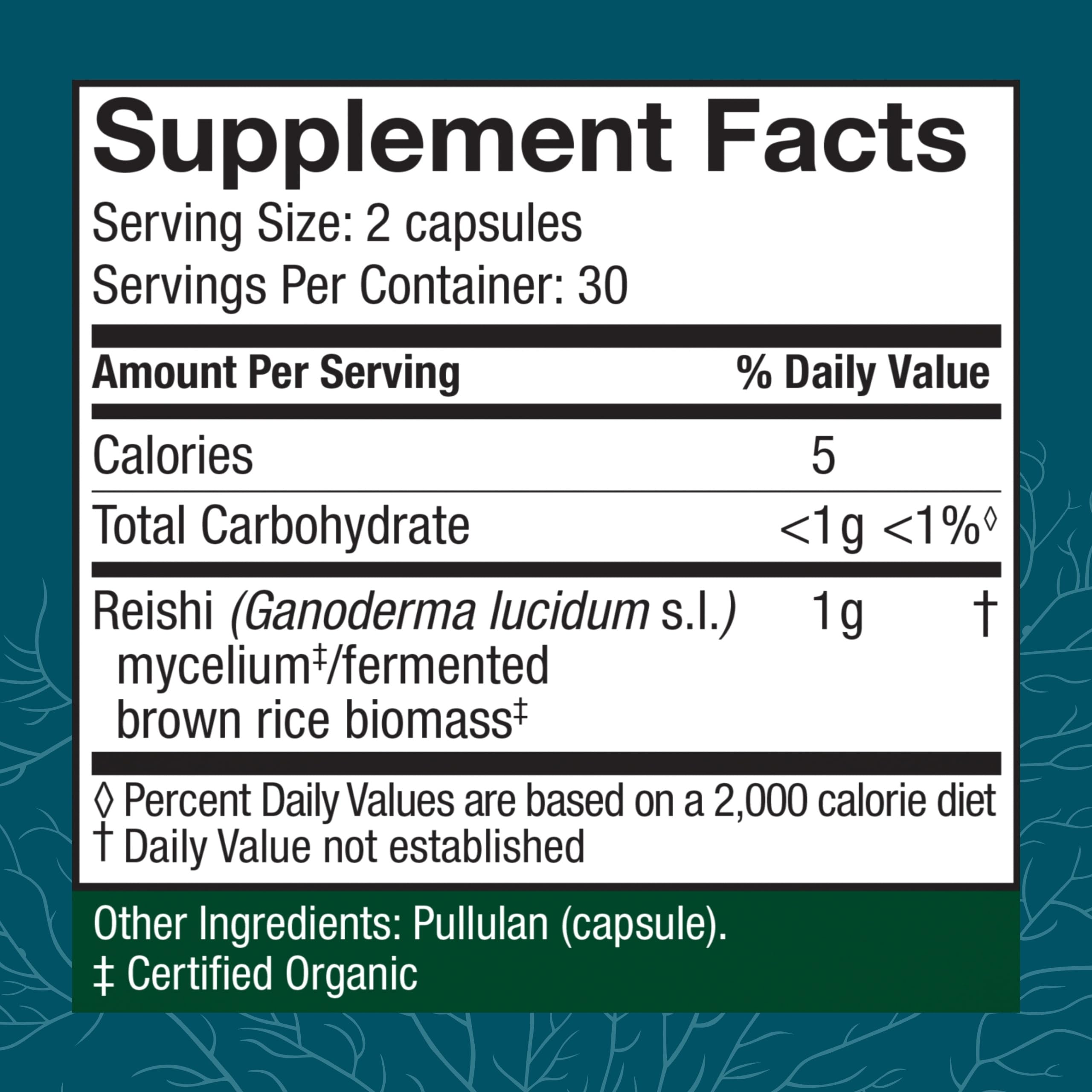 Host Defense Reishi Capsules - Heart & Immune Health Support Supplement - Mushroom Supplement to Support Energy & Vitality - Reishi Supplement to Aid Overall Well-Being - 120 Capsules