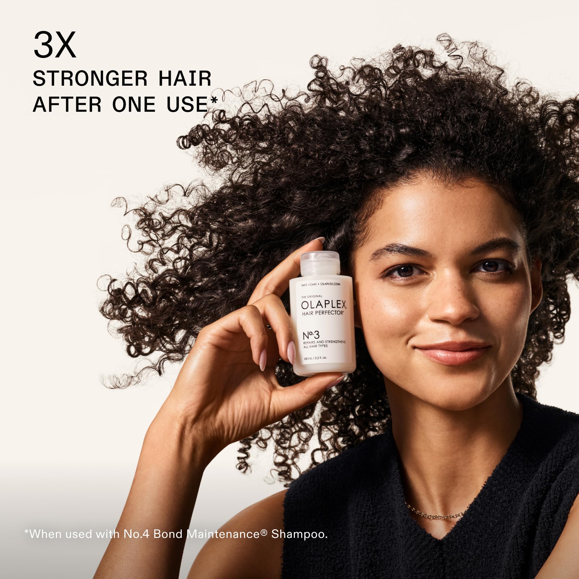 Olaplex N°.3PLUS Complete Repair Treatment: 3-minute Pre-shampoo Treatment to Immediately Repair Hair Damage for Softer, Stronger Hair | For Coily, Curly, Straight, and Wavy