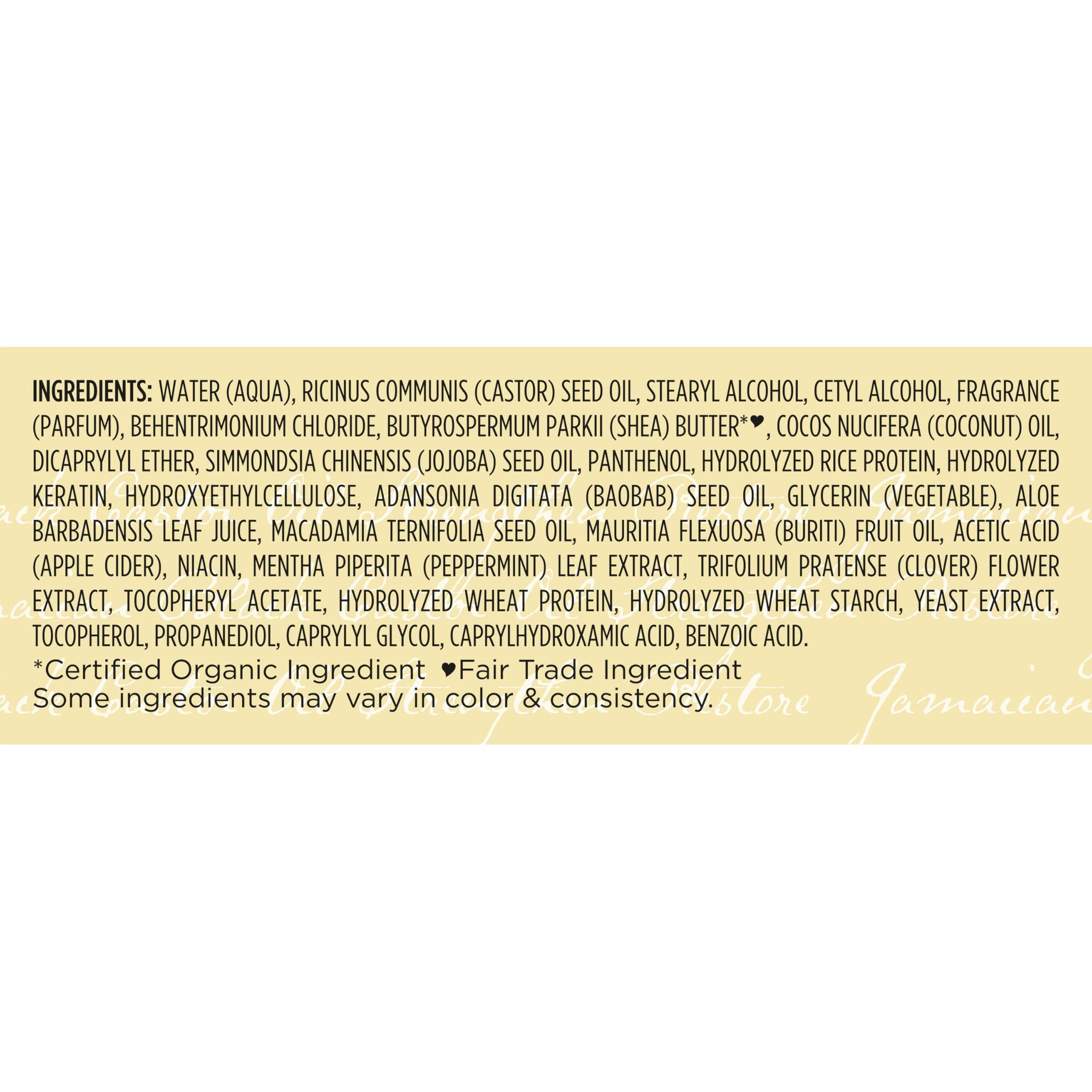 SheaMoisture Jamaican Black Castor Oil Leave In Conditioner 100% Pure Jamaican Black Castor Oil For Damaged Hair to Soften and Detangle Hair 11.5 oz