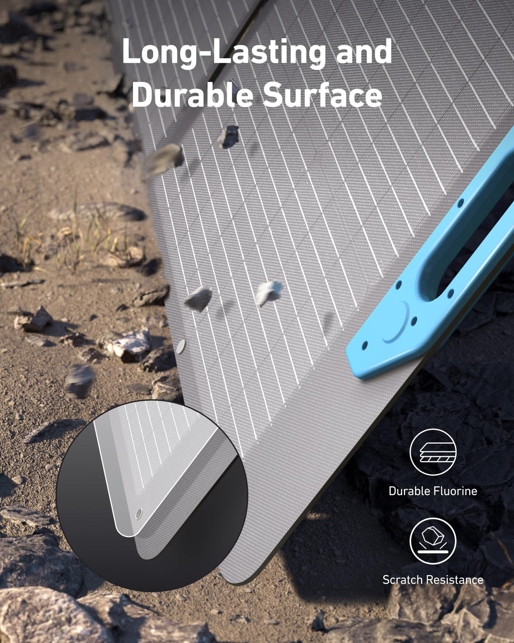 Anker SOLIX PS200 Solar Panel with Adjustable Kickstand, 200W Foldable Portable Solar Charger, IP67 Waterproof, 23% Higher Energy Conversion Efficiency, for Camping, RVs, and Blackouts