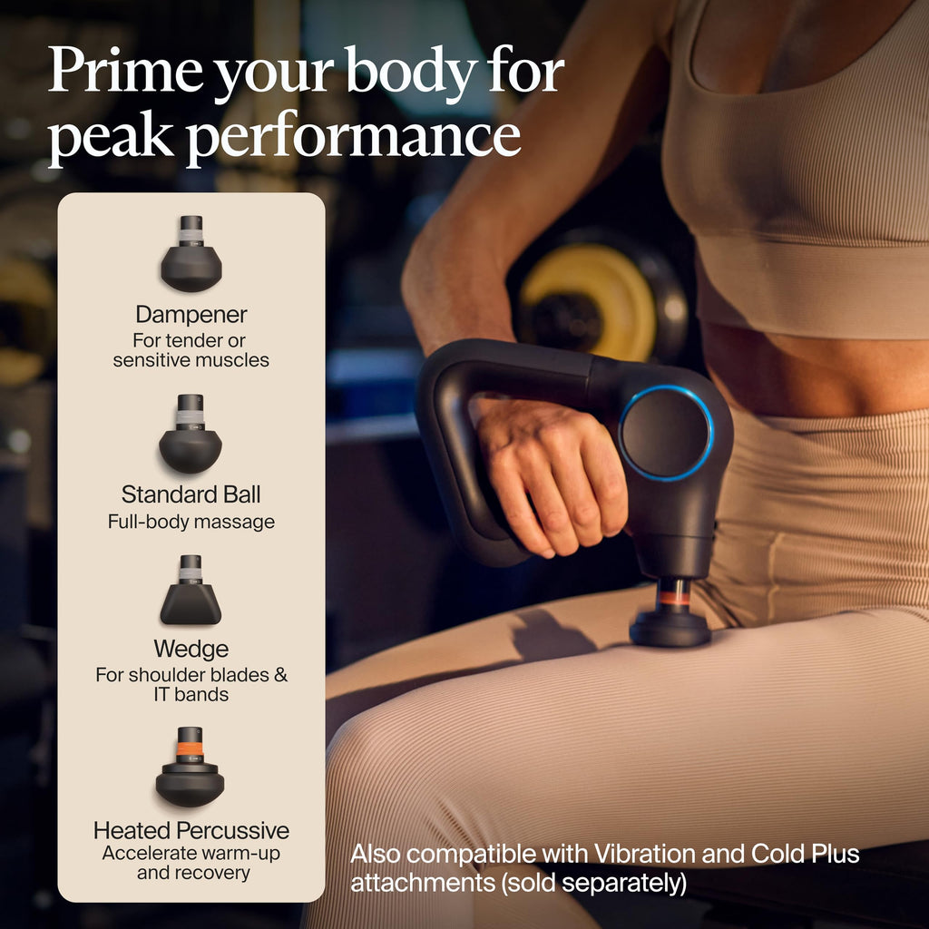 TheraGun Therabody Prime (5th Generation) - Deep Tissue Percussion Therapy Massage Gun - Bluetooth Enabled, Personal Massager for Pain Relief in Neck, Back, Leg, Shoulder and Body (Black)