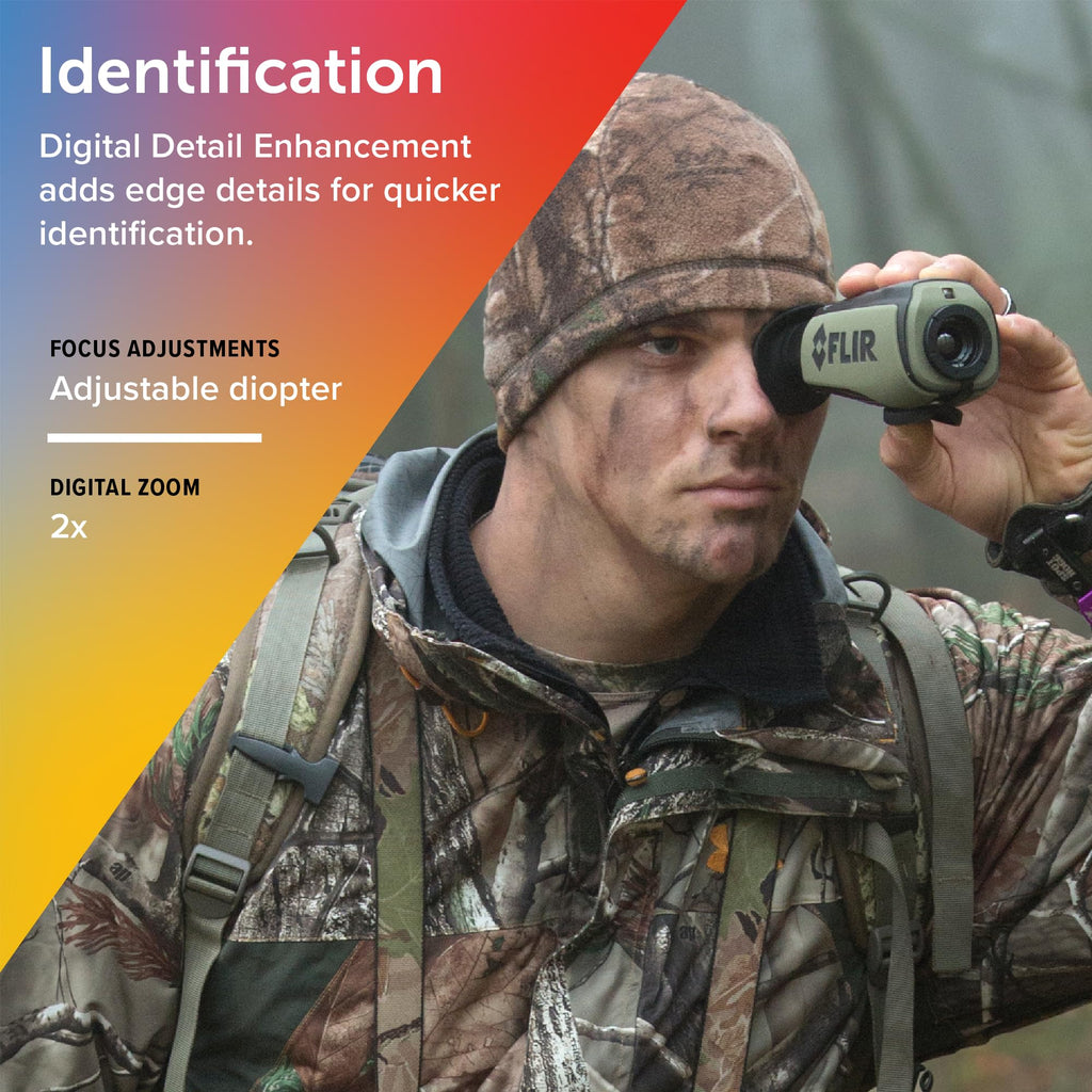 FLIR Scout TK - Compact Thermal Imaging Monocular for Wildlife Viewing, Hunting & Outdoor