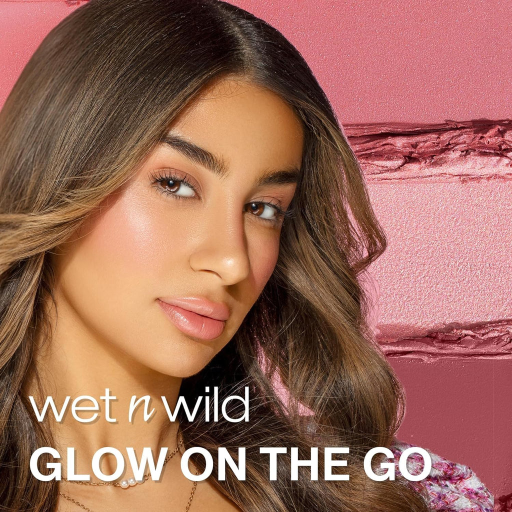 wet n wild MegaGlo Makeup Stick, Buildable Color, Versatile Use, Cruelty-Free & Vegan - When the Nude Strikes