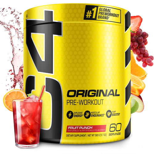 Cellucor C4 Original Pre Workout Powder Cherry Limeade | Vitamin C for Immune Support | Sugar Free Preworkout Energy for Men & Women | 150mg Caffeine + Beta Alanine + Creatine | 30 Servings