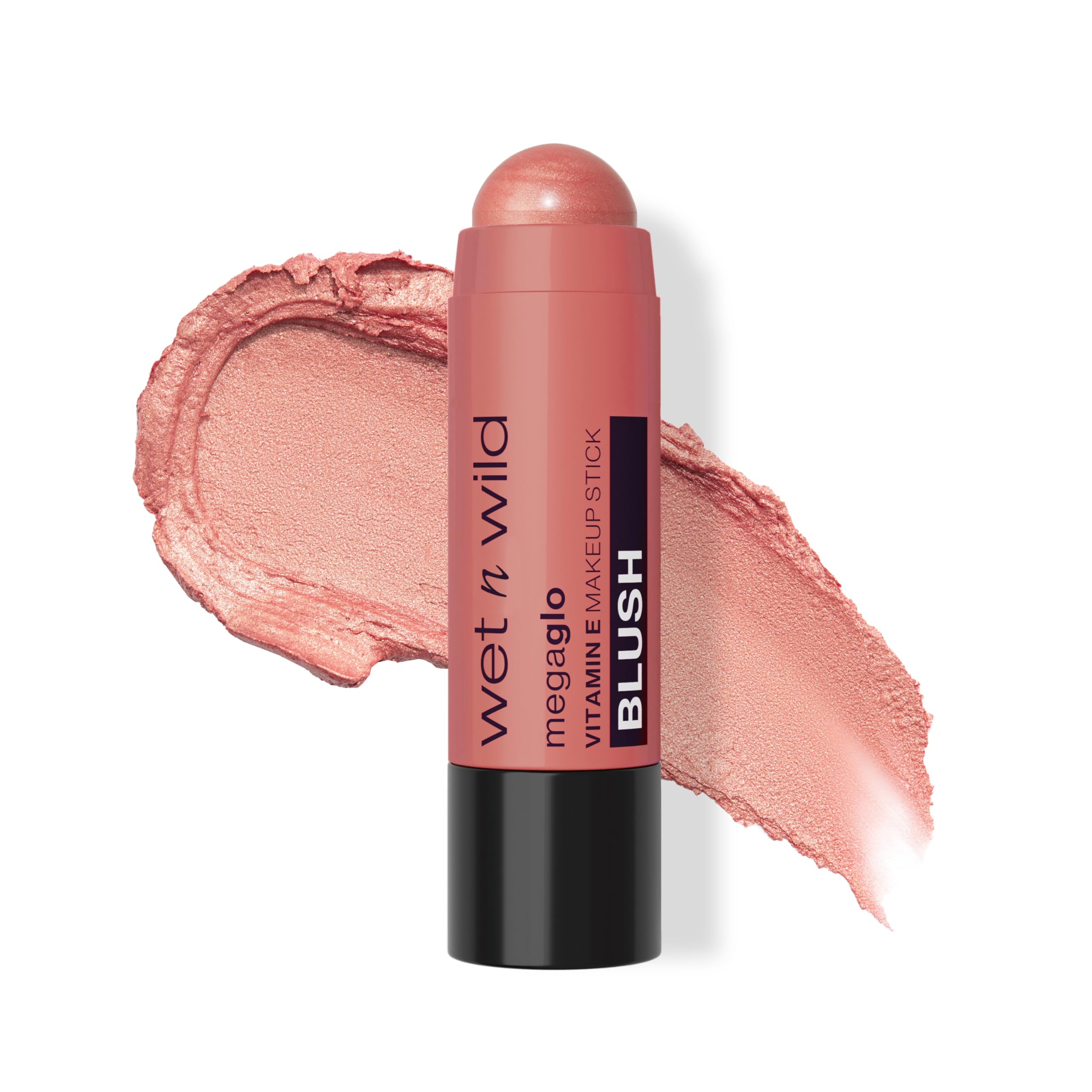 wet n wild MegaGlo Makeup Stick, Buildable Color, Versatile Use, Cruelty-Free & Vegan - When the Nude Strikes