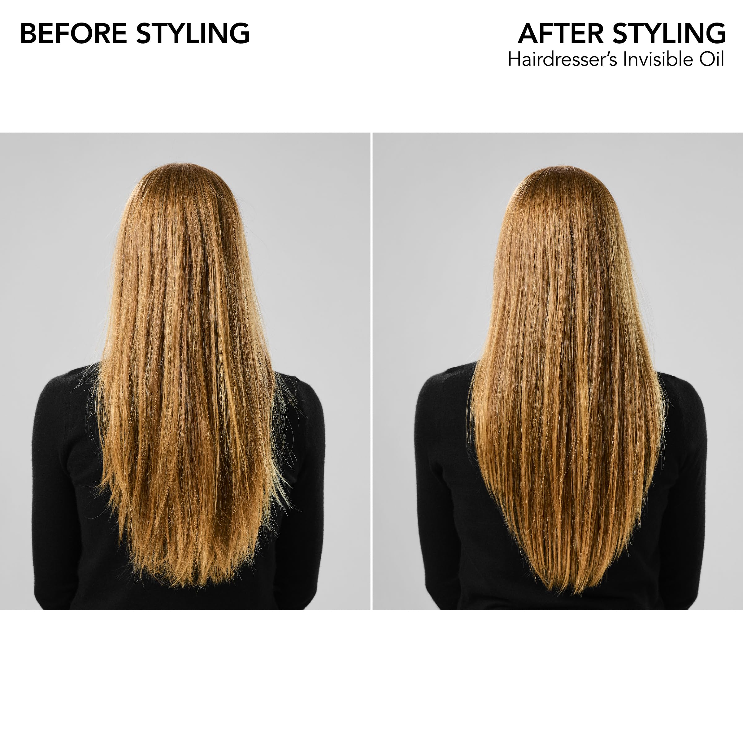 Bumble and bumble. Hairdresser's Invisible Oil Frizz-Reducing Hair Oil | Heat Protection, Frizz Control + Shine | Curly, Wavy, Straight | With Grapeseed, Coconut + Argan Oils