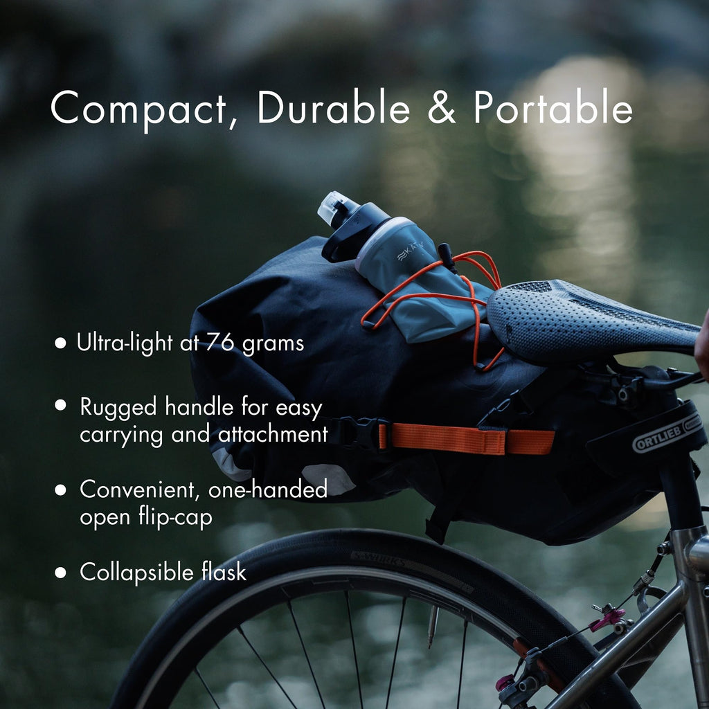 Katadyn BeFree 1.0L Ultralight Collapsible Water Filter Bottle for Hiking, Camping, Backpacking