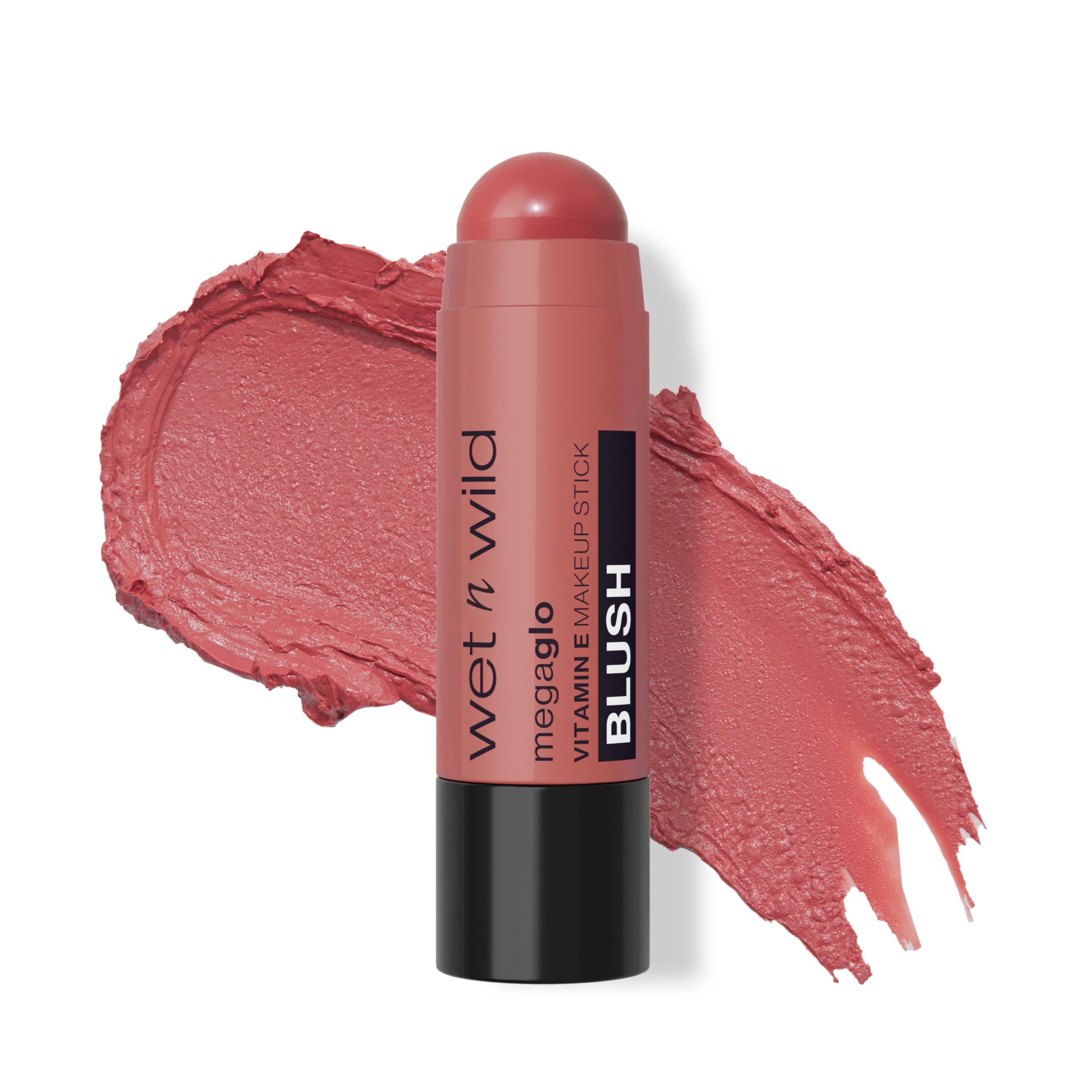 wet n wild MegaGlo Makeup Stick, Buildable Color, Versatile Use, Cruelty-Free & Vegan - When the Nude Strikes