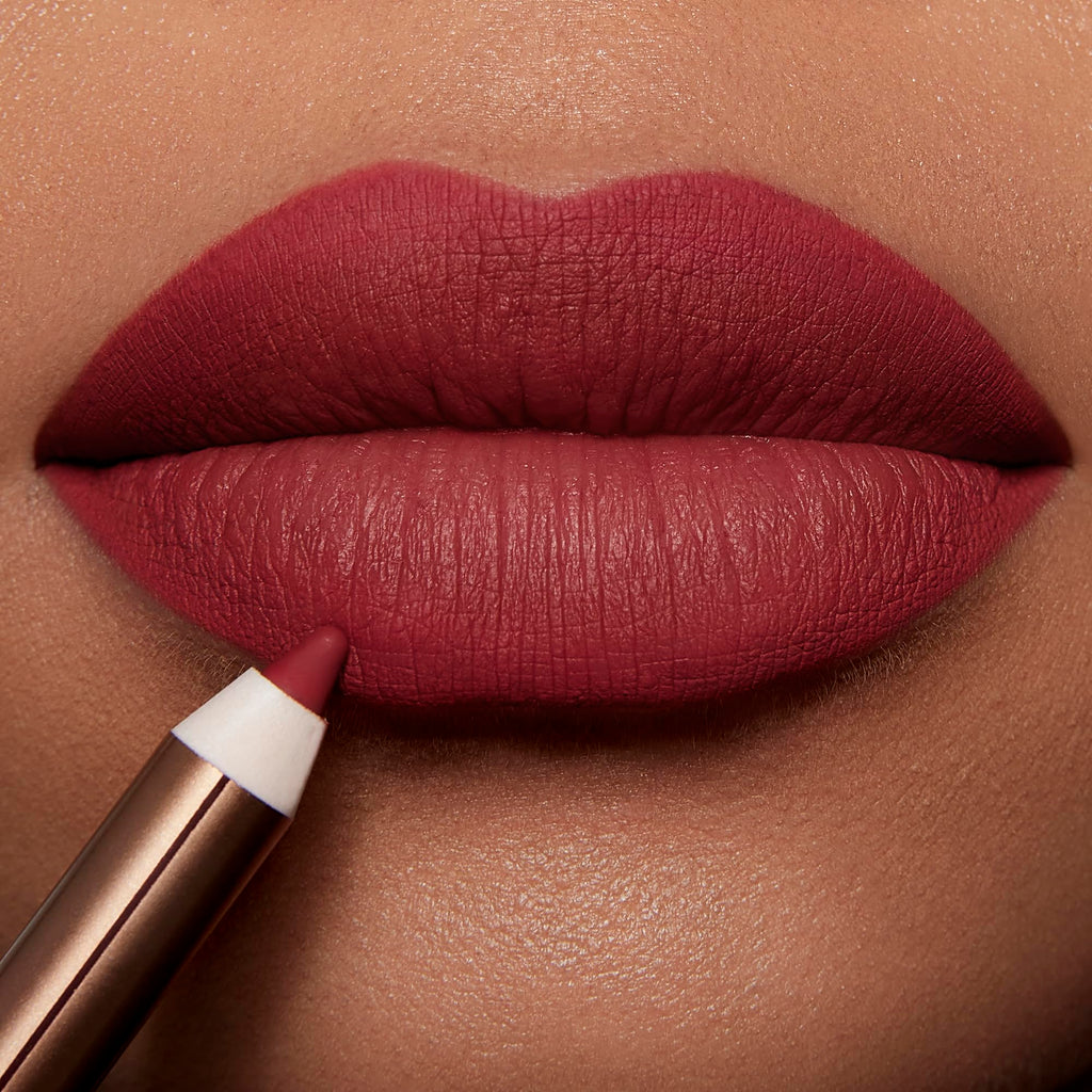 Charlotte Tilbury Lip Cheat Lip Liner Pencil - Gives Lips a Fuller-Looking, Defined Pout - Enriched with Jojoba Oil & Hyaluronic Acid - Waterproof, Smudge-Proof & Transfer-Proof