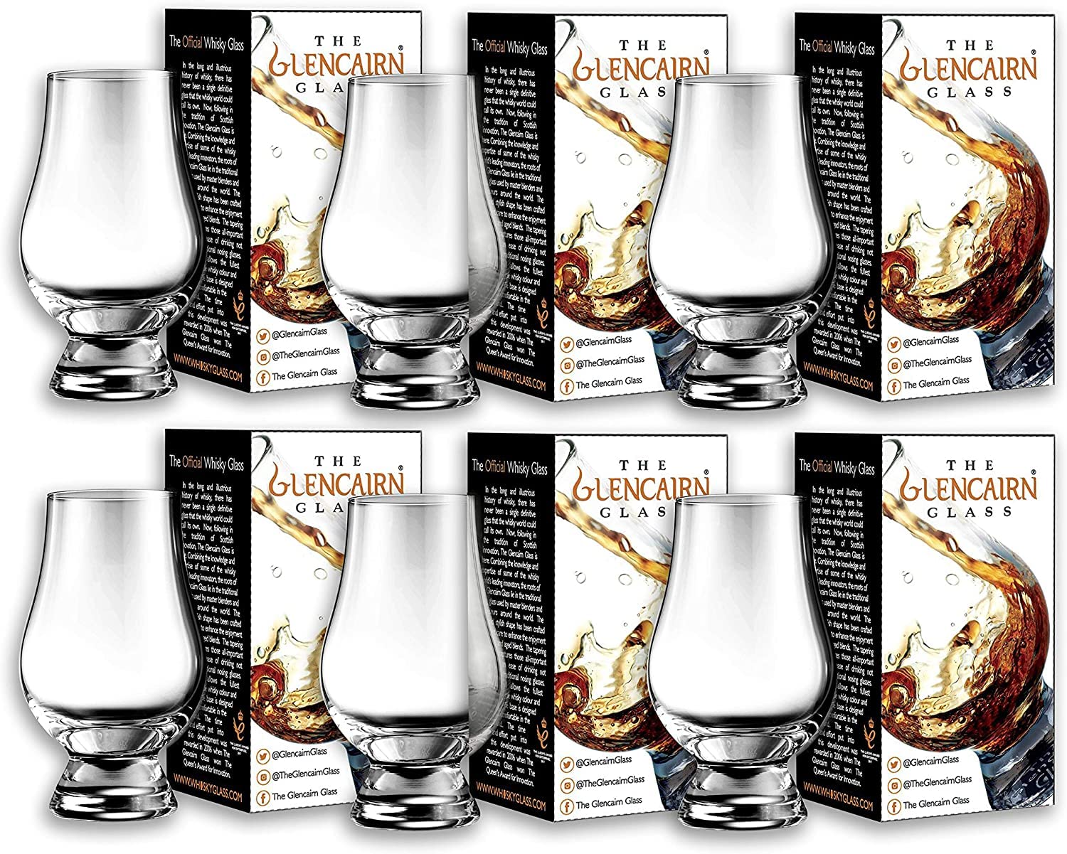 Glencairn Whisky Glass Set of 4