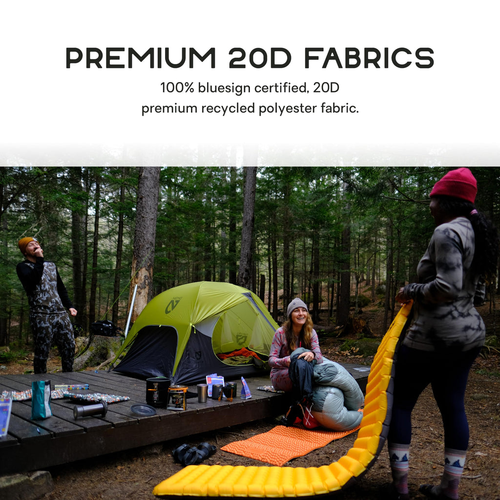 Nemo Tensor Ultralight Insulated Sleeping Pad (2022) | Insulated Camping Sleeping Pad with Quiet Support, Regular Wide