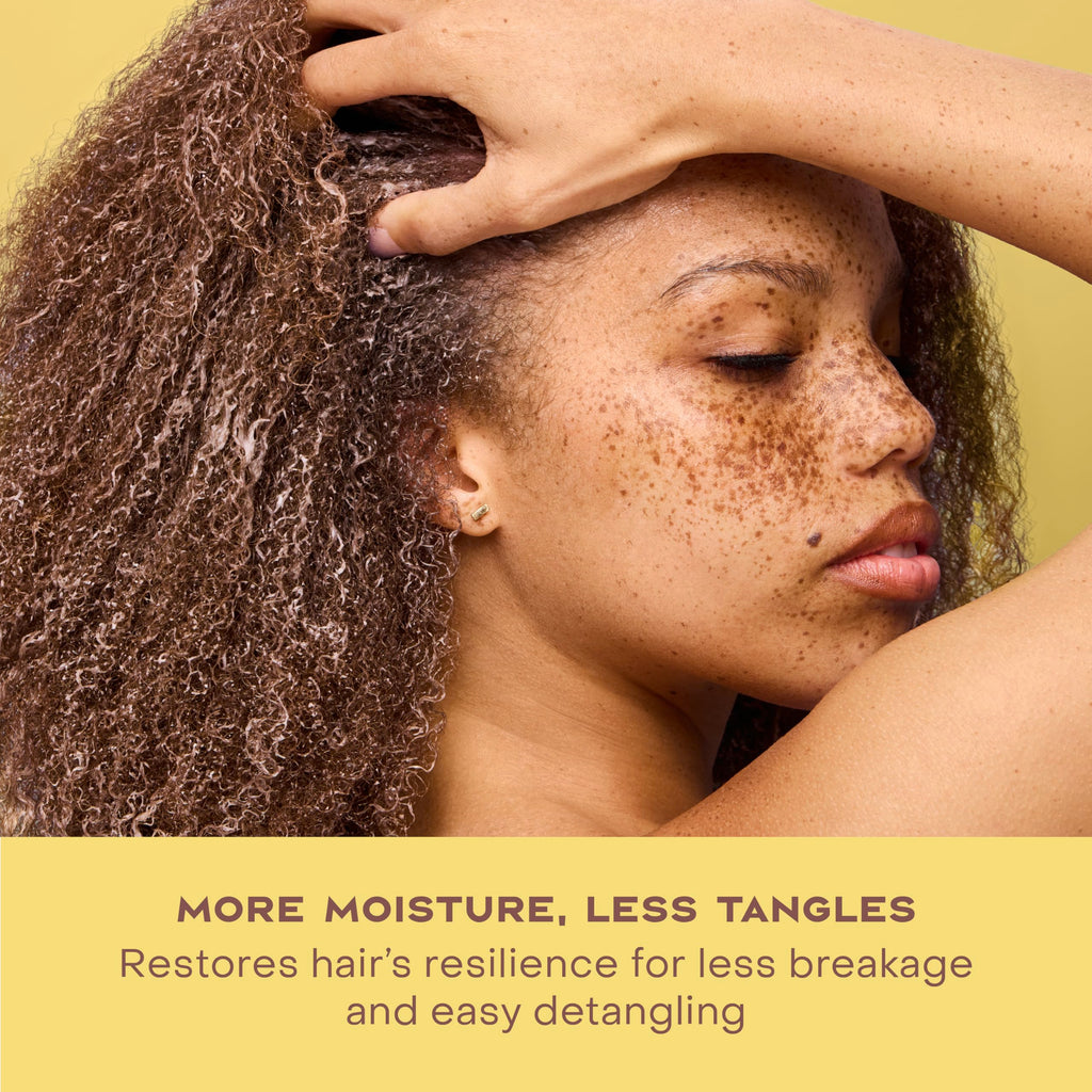 SheaMoisture Jamaican Black Castor Oil Leave In Conditioner 100% Pure Jamaican Black Castor Oil For Damaged Hair to Soften and Detangle Hair 11.5 oz