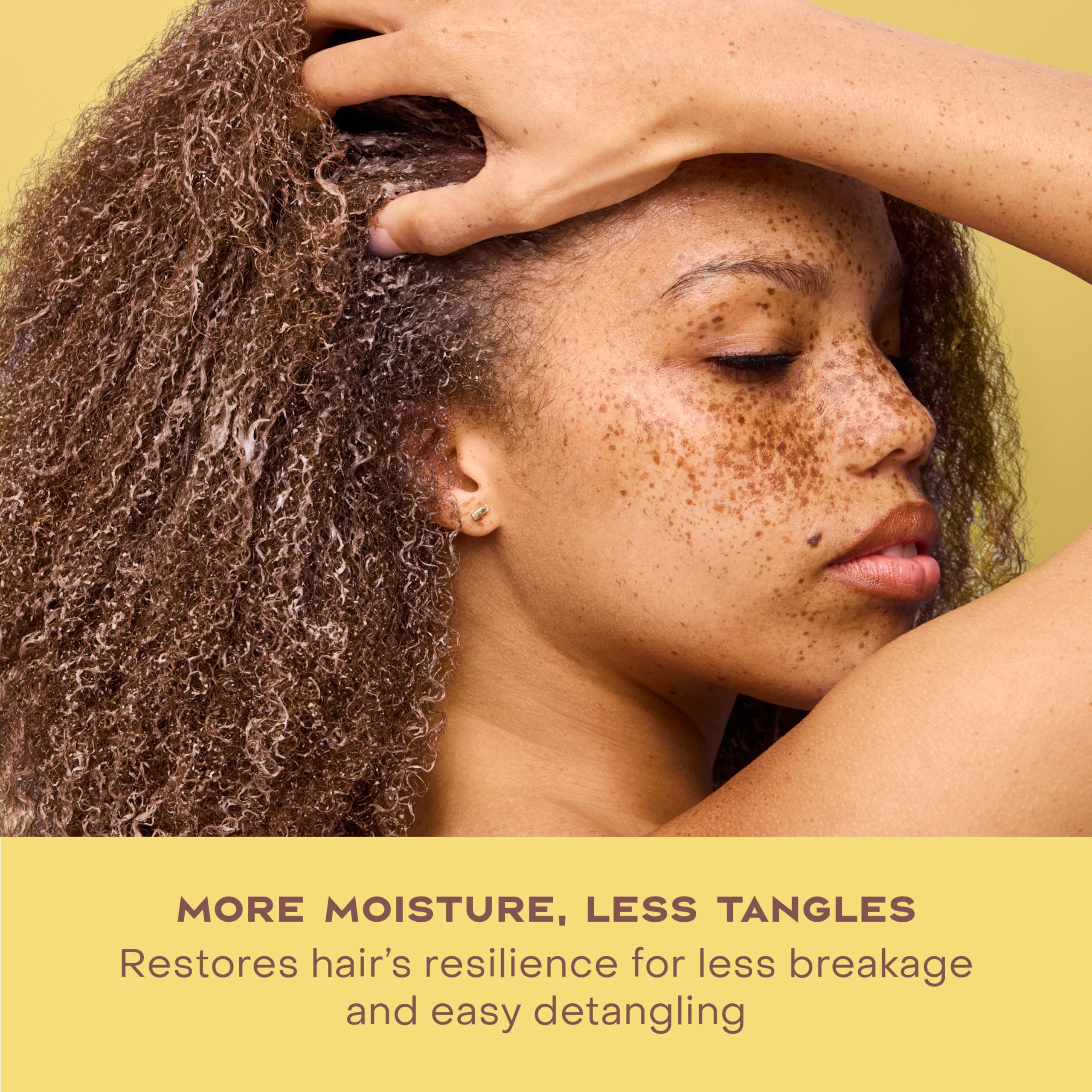SheaMoisture Jamaican Black Castor Oil Leave In Conditioner 100% Pure Jamaican Black Castor Oil For Damaged Hair to Soften and Detangle Hair 11.5 oz